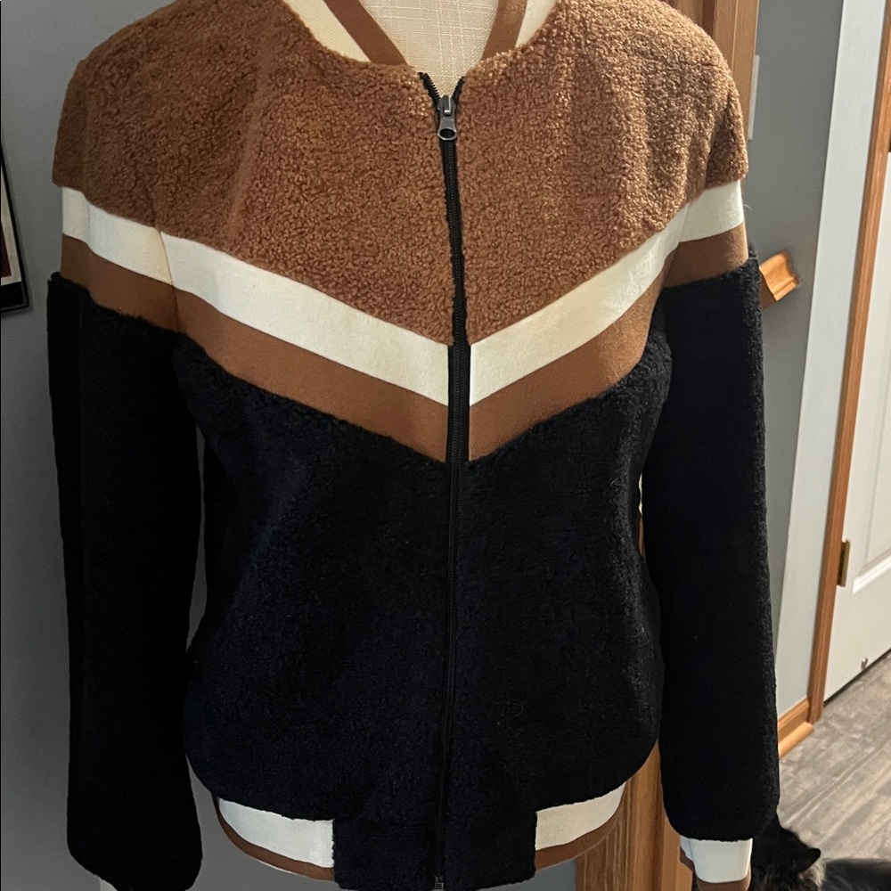 Time for Me Color Block jacket, size M